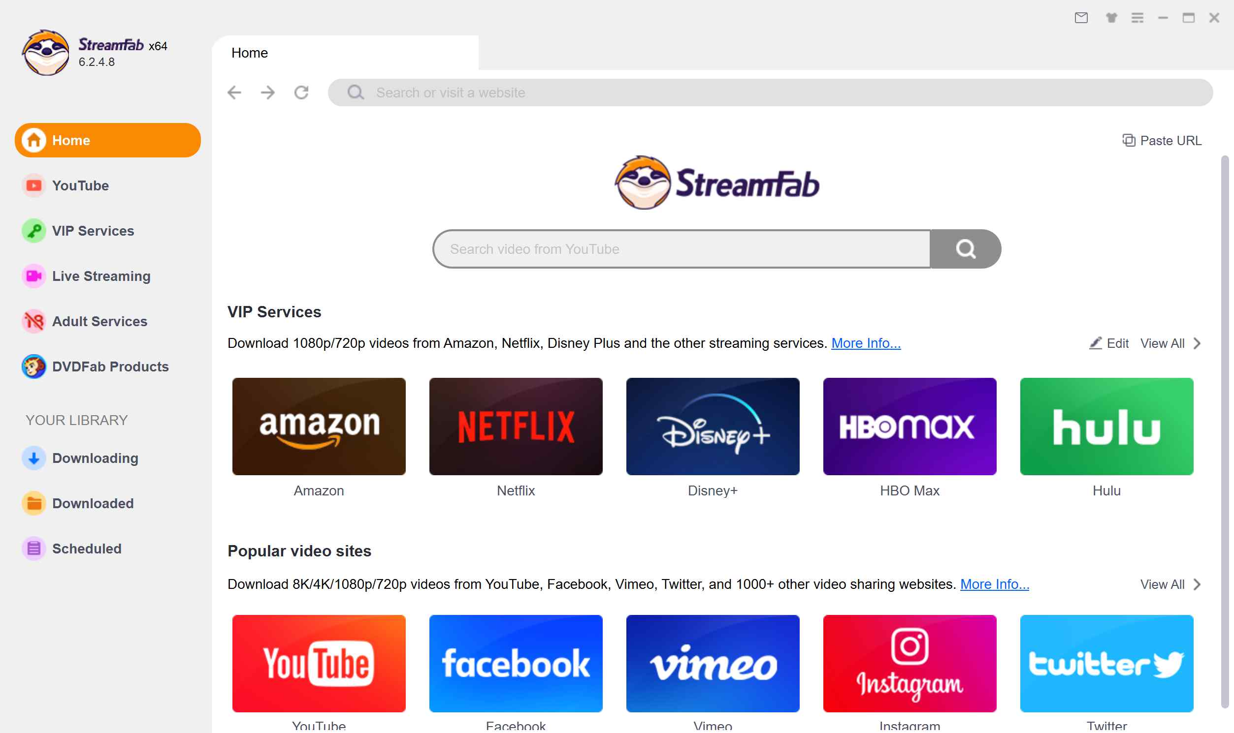 Better try streamfab instead of the audials free trial