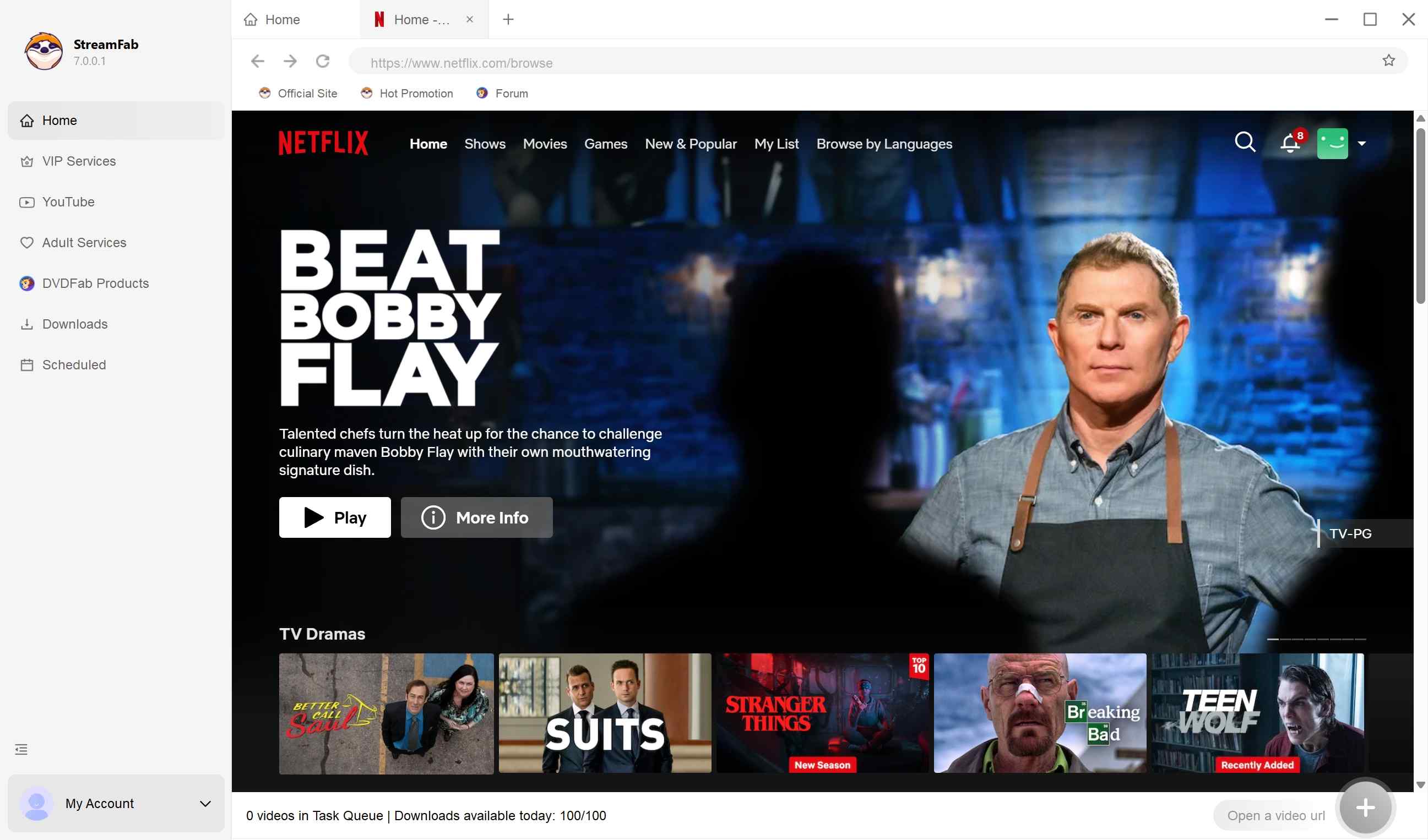 download bl animes on netflix with StreamFab