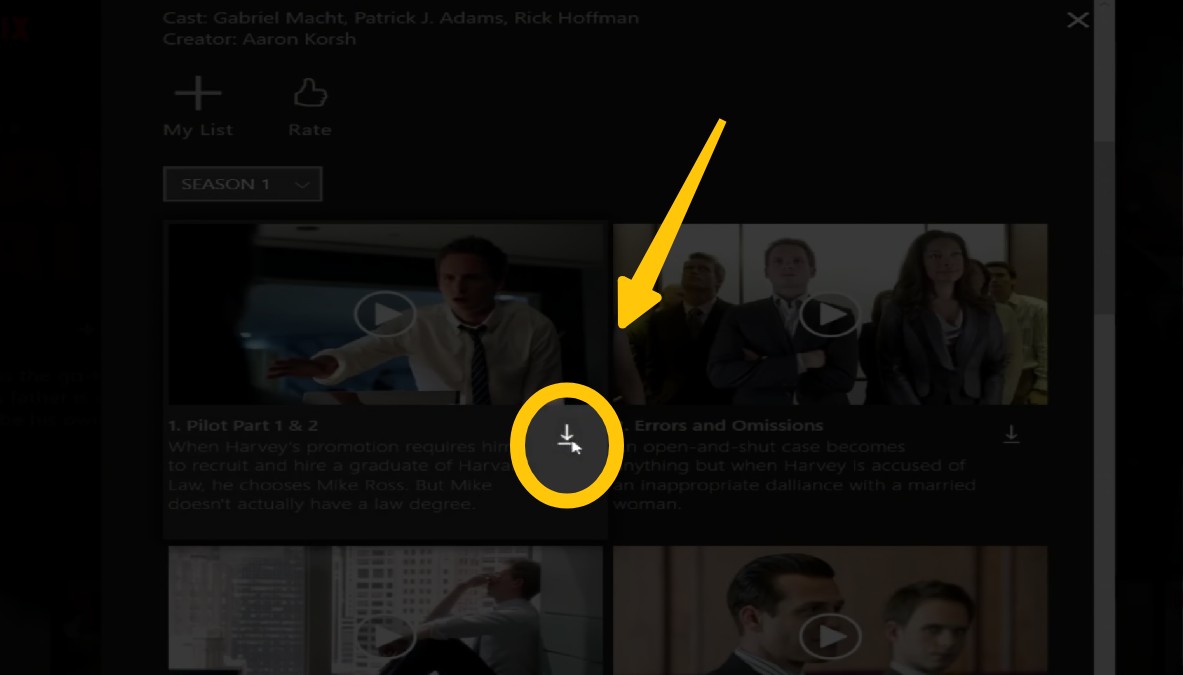 download netflix movies on laptop: chromebook step 2