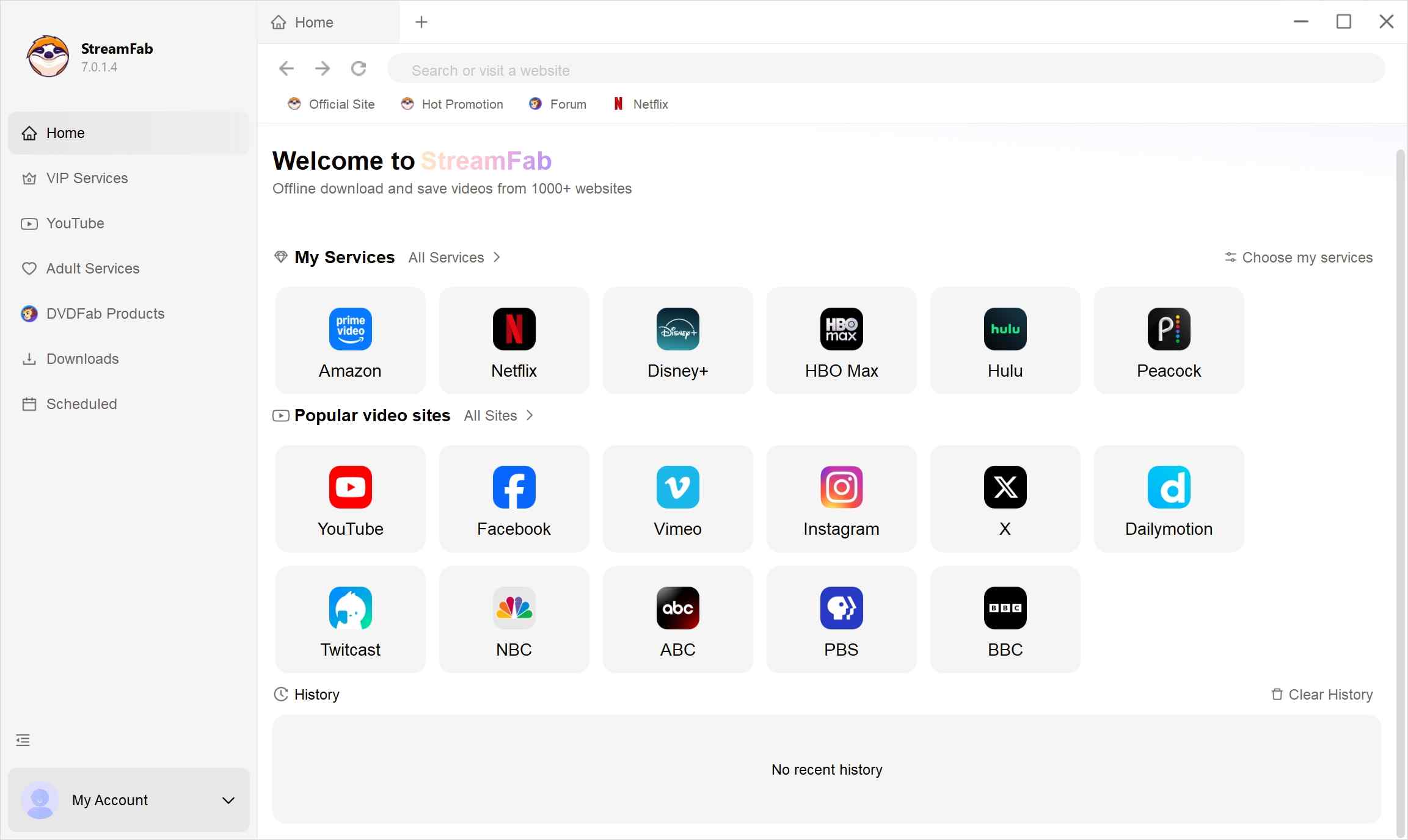 how to watch cartoon offline with StreamFab