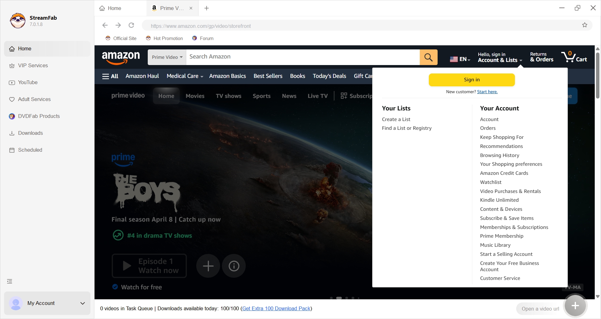 fix movpilot amazon video downloader cannot login error