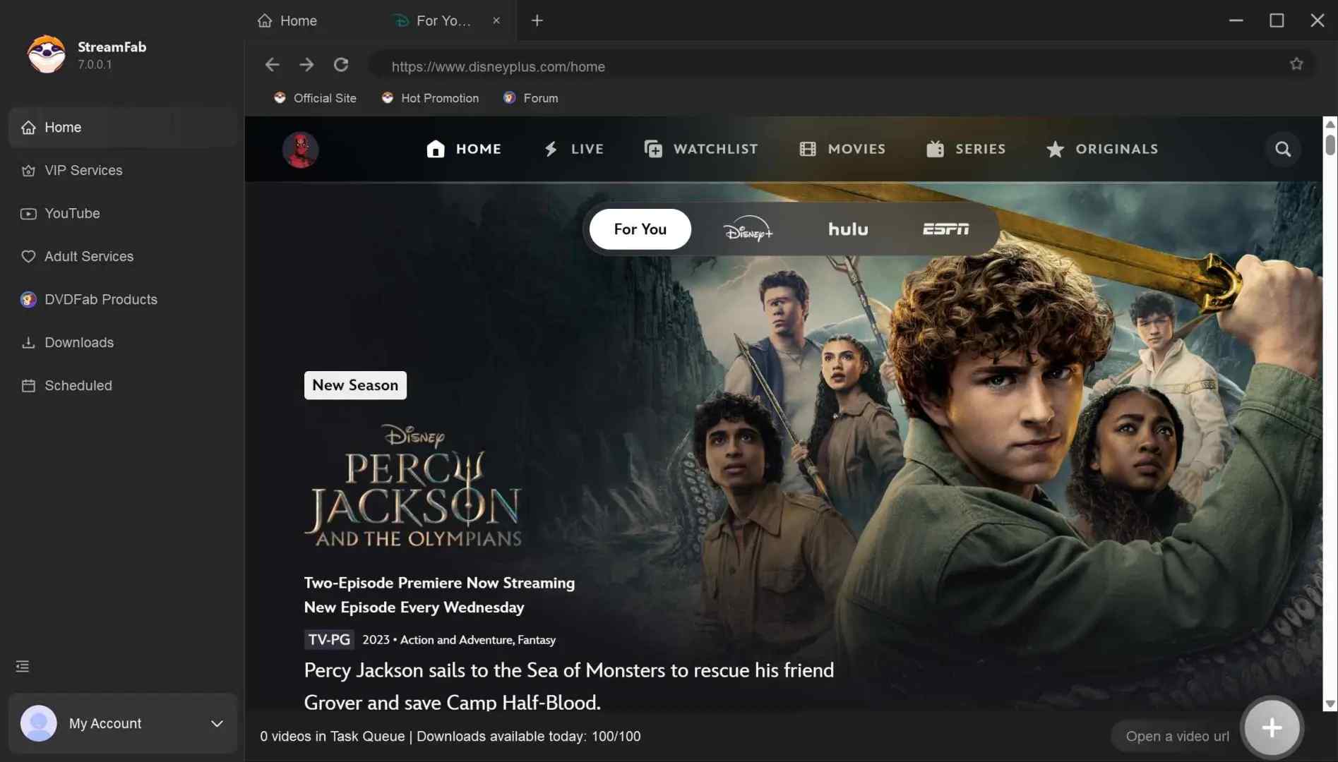 how to use StreamFab to download MP4 movies