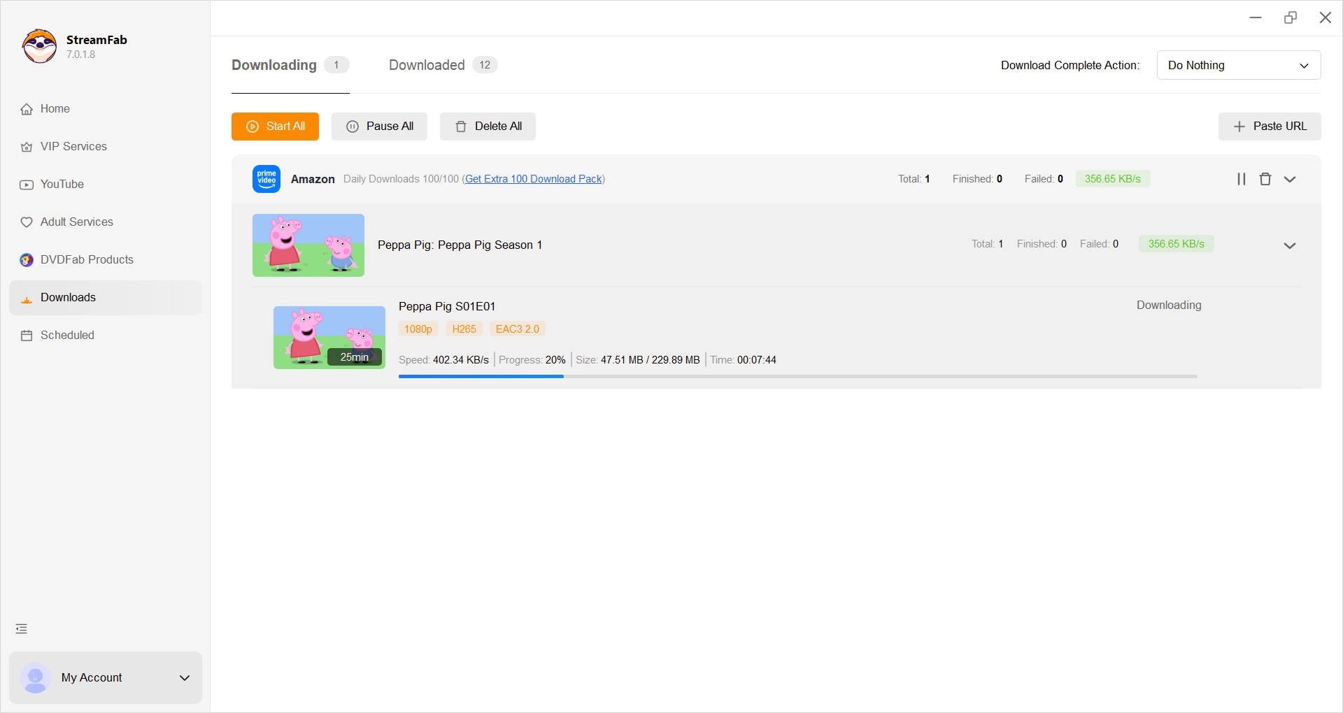 download PBS Kids Shows 2000s: streamfab step 4