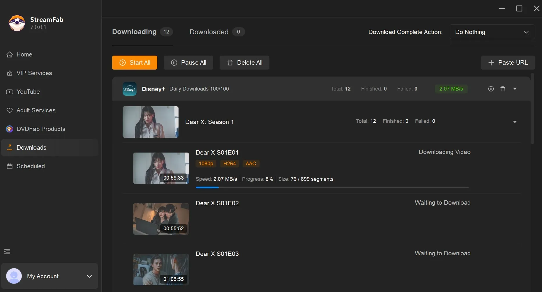 streamfab review: how to use step 4