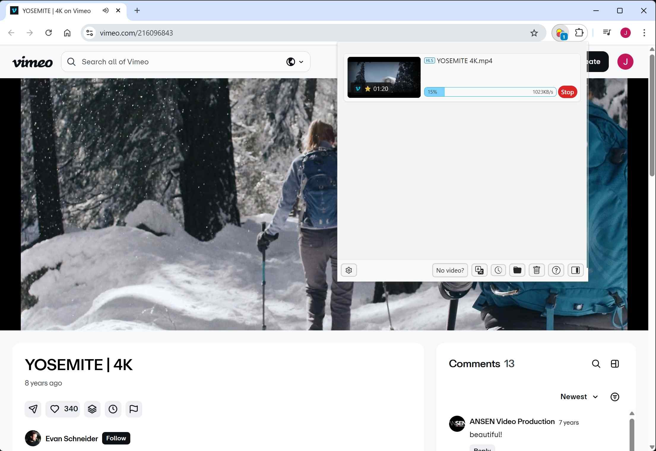 video downloadhelper review: how to use video downloadhelper step 3