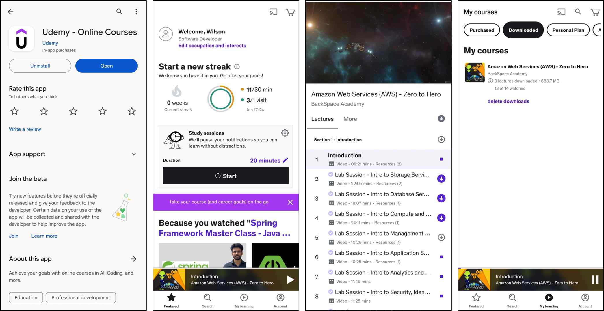 how to watch udemy offline on mobile devices via the udemy app