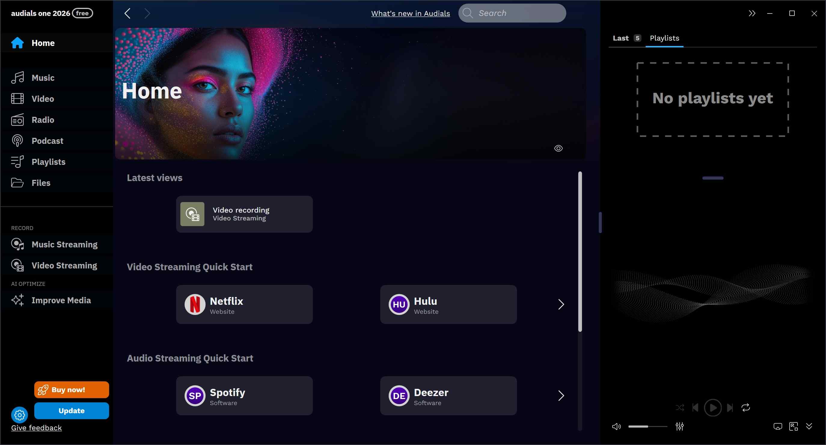 Install and Run Audials