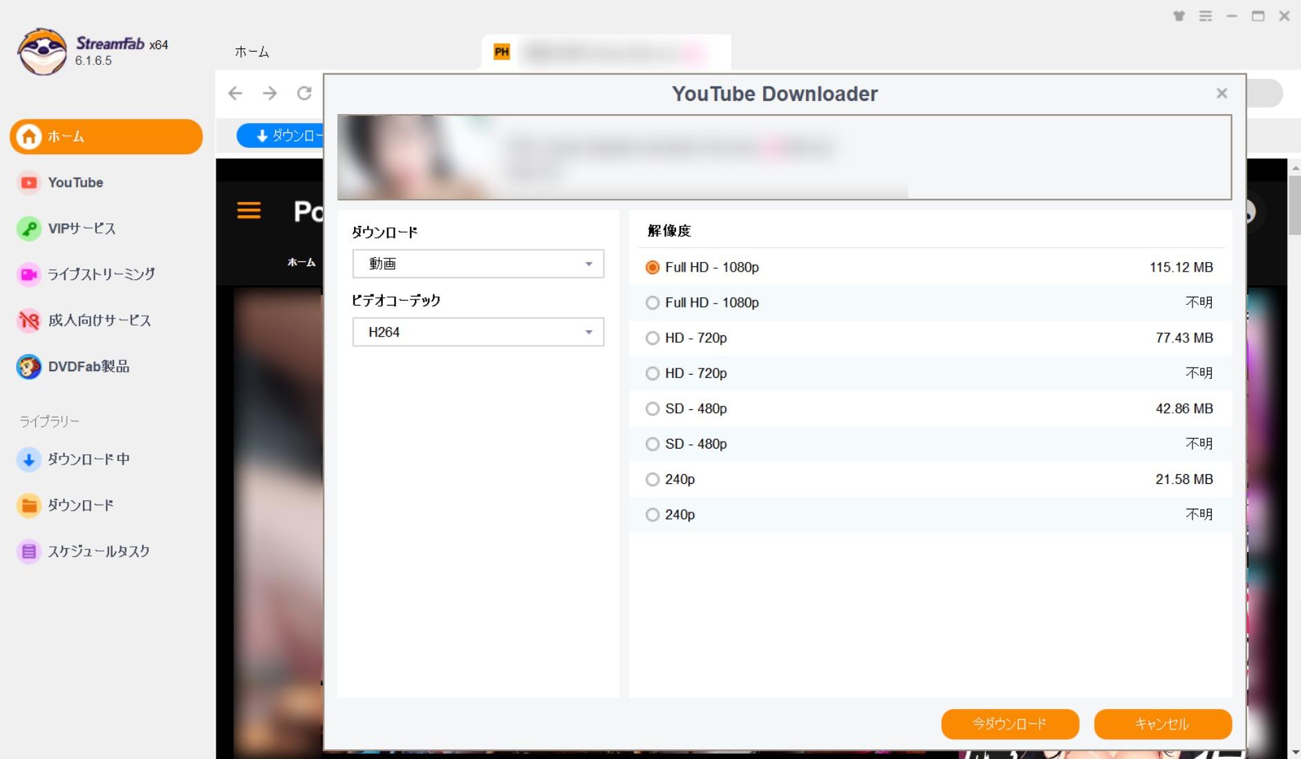 Pornhub ダウンロード